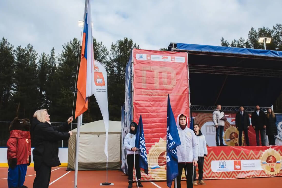 Фестиваль ГТО на «умной» спортивной площадке ГТО в Перми
